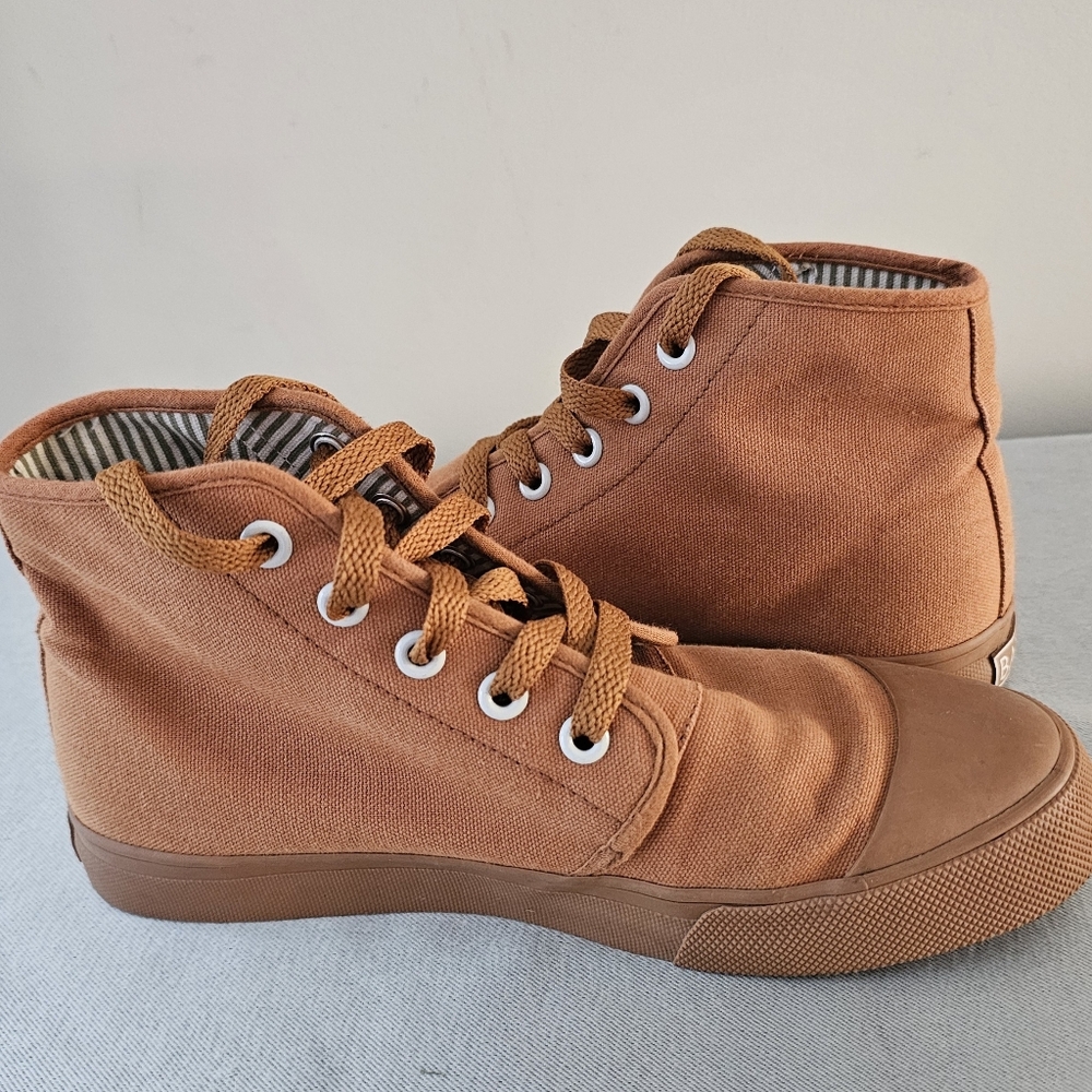 BANGS Sunrise Mountain High Top Embroided Unisex Sneakers, Shoes - Picture 6 of 9